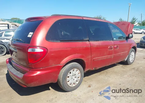 2007 Chrysler Town & Country Lx z USA, uszkodzony, nr VIN 2A4GP44R47R190261